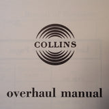Collins 482-5014-00 482-5015-00 482-5016-00 & 482-5051-00 aka Weston 83 84 85 91 Overhaul Manual.  Circa 1966.