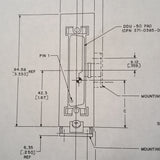 Collins CAD 870 Transponder Control Install manual.