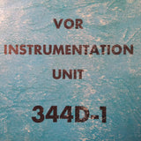 Collins 344D-1 Install & Service manual.