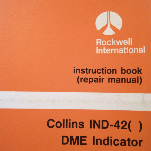 Collins IND 42 Service manual.