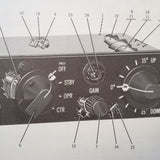 Collins 561G-3 & 561G-4 Cockpit Control Overhaul manual.