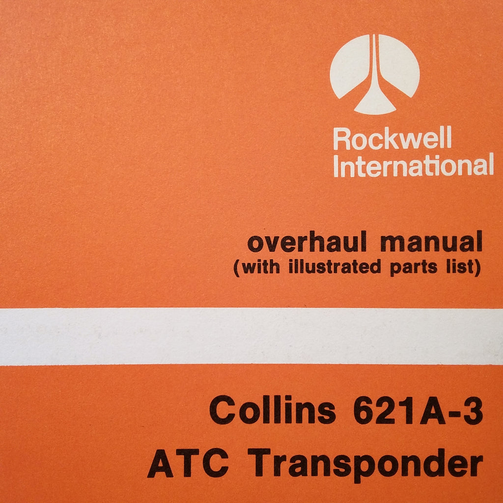 Collins 621A-3 Transponder Service Manual.