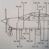 1971 Cessna 177RG &7 F177RG Cardinal Service Manual.