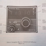 Collins VIR 351, IND-350/351/351C/350A/351A/351D Service Manual.