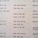 King KC-192 Autopilot Computer Mod 4 Service Manual.