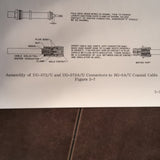 Collins 37P-2/3/4/5 Glideslope Antenna Install, Service & Parts Manual.