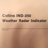 Collins IND-250 Indicator Service Manual.