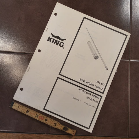 King KAC 992 Install Manual.