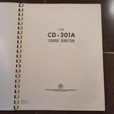 ARC CD-301A Course Director Install & Service Instruction manual.