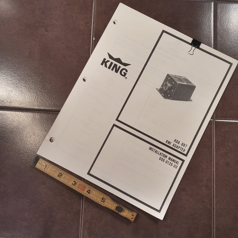 King KDA-697 Install Manual.