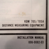 King KDM-705 and KDM-705A DME Install Manual.