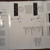 Original Bendix/King KX-125 Tri-fold Sales Brochure, 8.5 x 11".