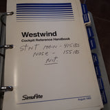 Simuflite Westwind Cockpit Reference Handbook.