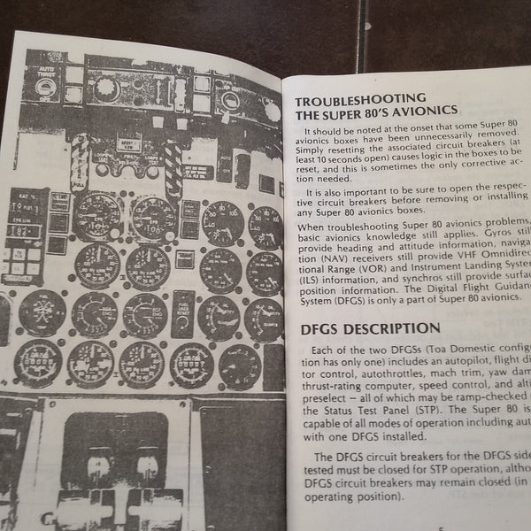 Md 80 Checklist.pdf McDonnell Douglas Super 80 Avionics Self-Test Procedures Manual. – G's ...