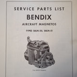Bendix Scintilla S6LN-50 and S6LN-51 Parts Booklet.
