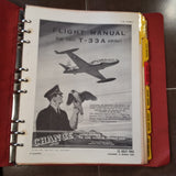 Original 1961 USAF Lockheed T-33A Flight Manual.
