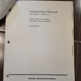 Bendix RDR-1300, IN-2022A Radar install manual.