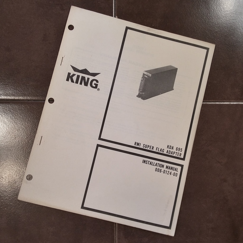 King KDA 695 RMI Super Flag Adapter Install Manual.