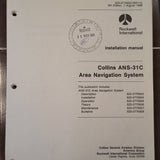 Collins ANS-31C Area Nav Install Manual.