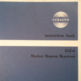 Collins 51Z-6 Marker Install & Service Manual.