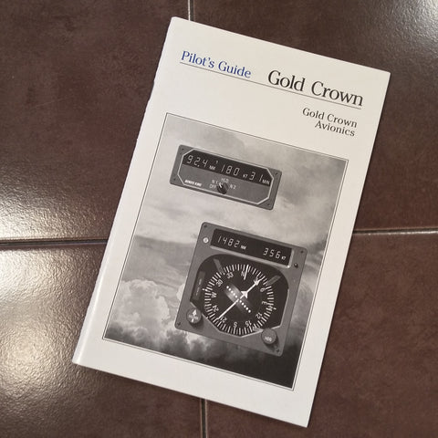 King Gold Crown Avionics Pilot's Guide.