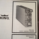 King KAA-445 Install manual.