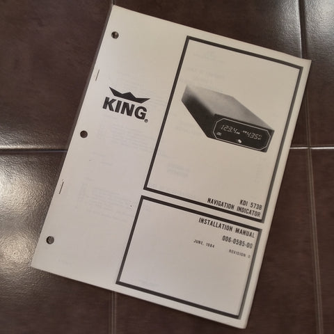 King KDI 573B Install manual.