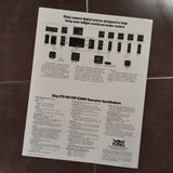Original Bendix/King KTR-908 Sales Brochure, Tri-Fold, 8.5 x 11"