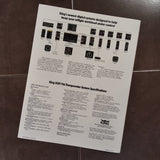 Original King KXP-756 Sales Brochure, Tri-Fold, 8.5 x 11".