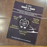 S-tec 20 & 30 Autopilots Original Sales Brochure Trifold , 8.5 x 11".