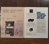 Original Bendix/King KT 76A Transponder Sales Brochure, 4 page, 8.5 x 11".