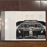 Original Rockwell Collins Pro Line 4 in Lear 60 Brochure, 4 page, 8.5 x 11".