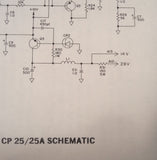 Narco CP-25, CP-25A, CP-25B & CP-25C Install Manual