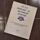 Edo-Aire Century 21 Autopilot Operation & Service Manual.