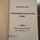 Collins 344B-1 Instrumentation Unit Service manual.