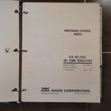 King KTR-905 and KTR-905E Service manual.