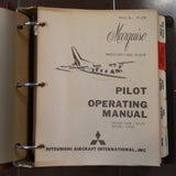 Mitsubishi MU-2B-60 Marquise Pilot's Operating Manual.