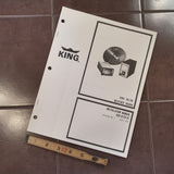 King KWX 50 and KWX 60 install & operators manual.