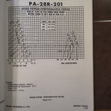 Piper Cherokee Arrow III , PA-28R-201 Pilot's Information Manual.