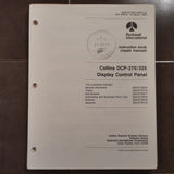 Collins DCP-270 & DCP-325 Display Service manual.
