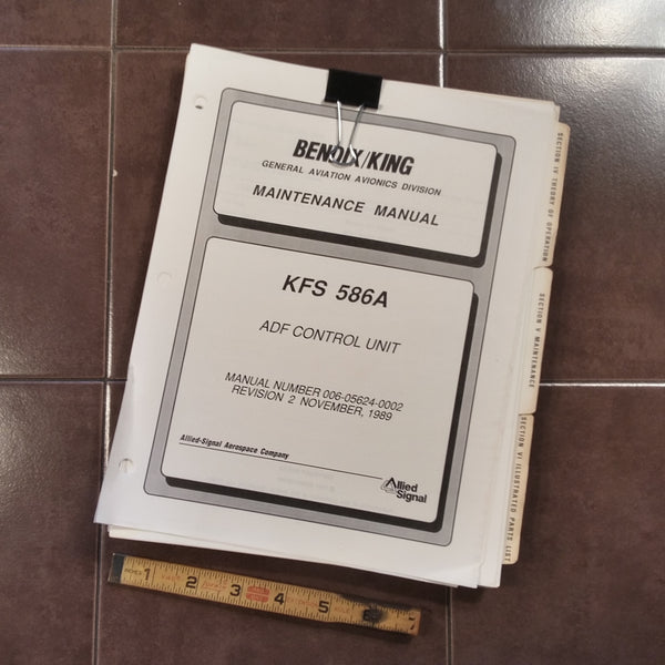 King KFS 586A Service manual. – G's Plane Stuff