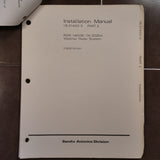 Bendix RDR-1400B/IN-2025A install manual.