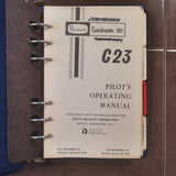Beechcraft Sundowner 180 Pilot's Operating Handbook Manual C23.