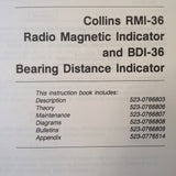 Collins RMI 36 & BDI 36 Service manual.