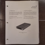 Collins 998K-1 Service manual.