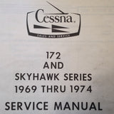 1969-1974 Cessna 172K, 172L, 172M, F172H, F172K, F172L, F172M Service Manual.
