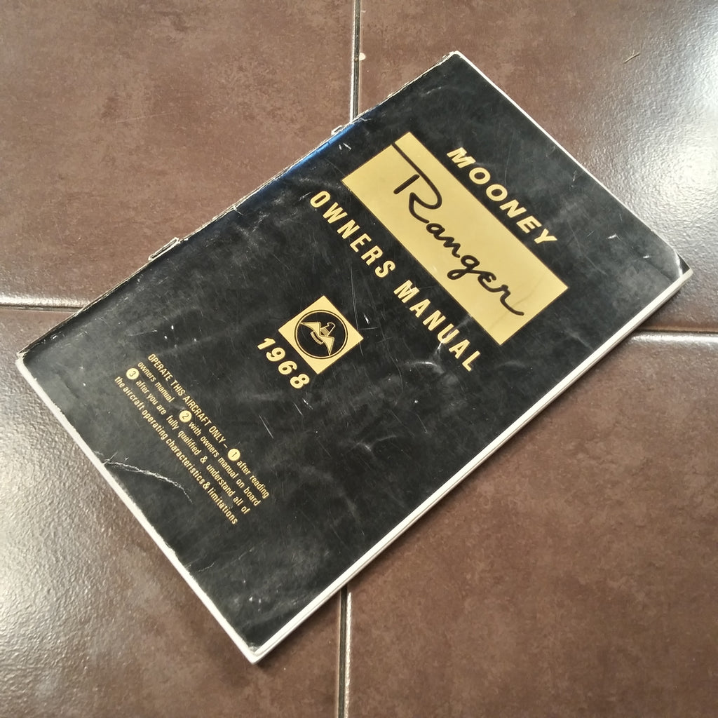 1968 M20C Mooney Ranger Owner's Manual.