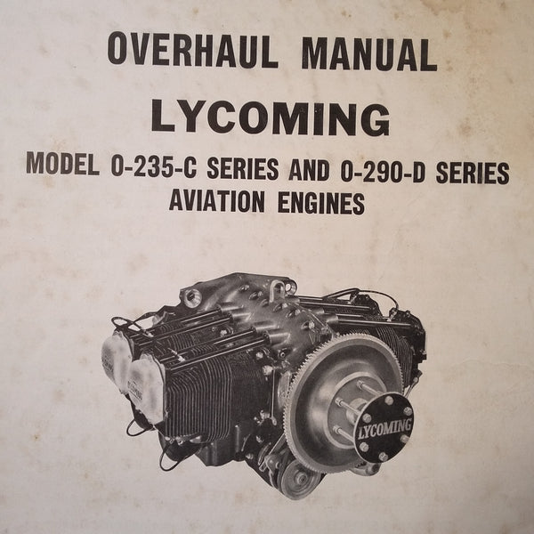 O235C and O290D Overhaul Manual. G's Plane Stuff