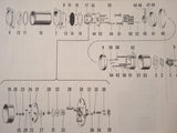 1952 Liquidometer Quantity & Pressure Indicators EA711 & EA721 Parts Manual.