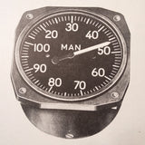 1944 Ranco Marshalltown, American Meter AN-5770 Series Manifold PSI Gauge Instruction & Parts Manual.